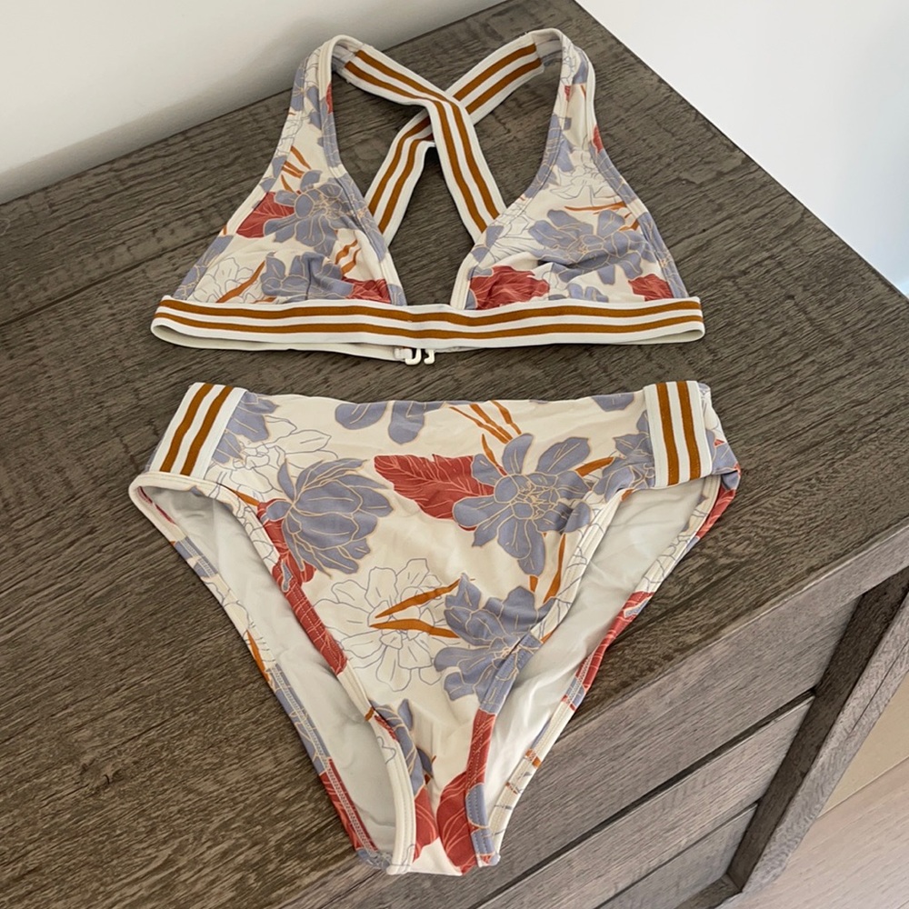 L space two piece swimsuit